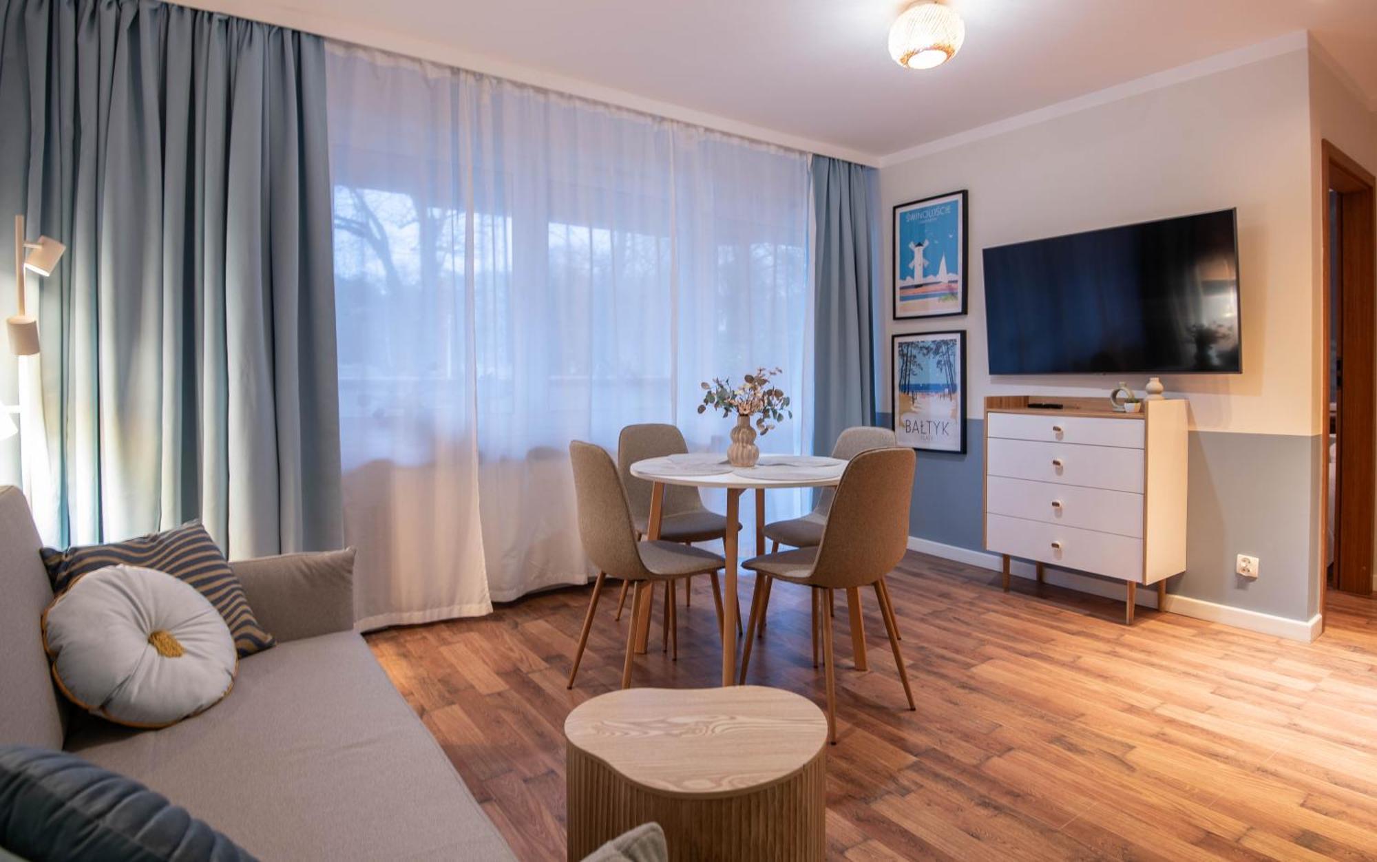 Apartamenty Mistral Z Parkingiem - Promenada & Morze - Apartamenty Na Wyspie سفينويتشي المظهر الخارجي الصورة